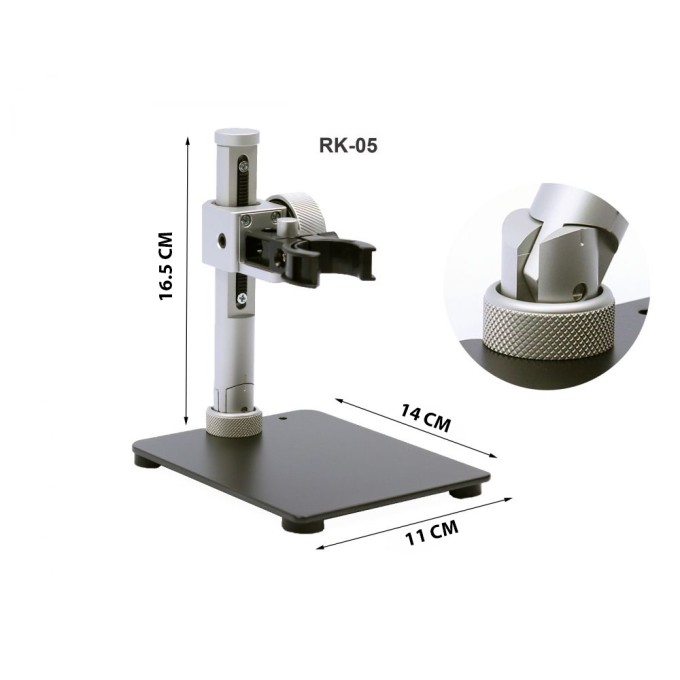 RK-05 Stand profesional microscop cu reglaj inaltime si inclinare 30 grade